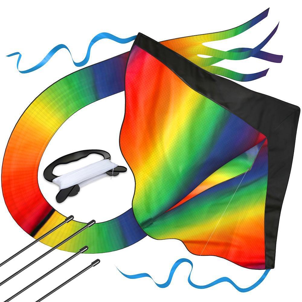 aGreatLife Huge Rainbow Kite - aGreatlife Brand available in amazon, Shop aGreatlife Toys, Best seller